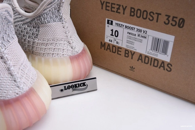 FW5318 Boost V2 Reflective' 'Citrin Yeezy 350 Adidas 0809